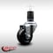 Service Caster 3'' SS Soft Rubber Wheel Swivel 1-5/8'' Expanding Stem Caster SCC-SSEX20S314-SRS-158 - alternate 4